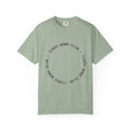 T-shirt — "Tired Moms Club" Minimal Circle Graphic
